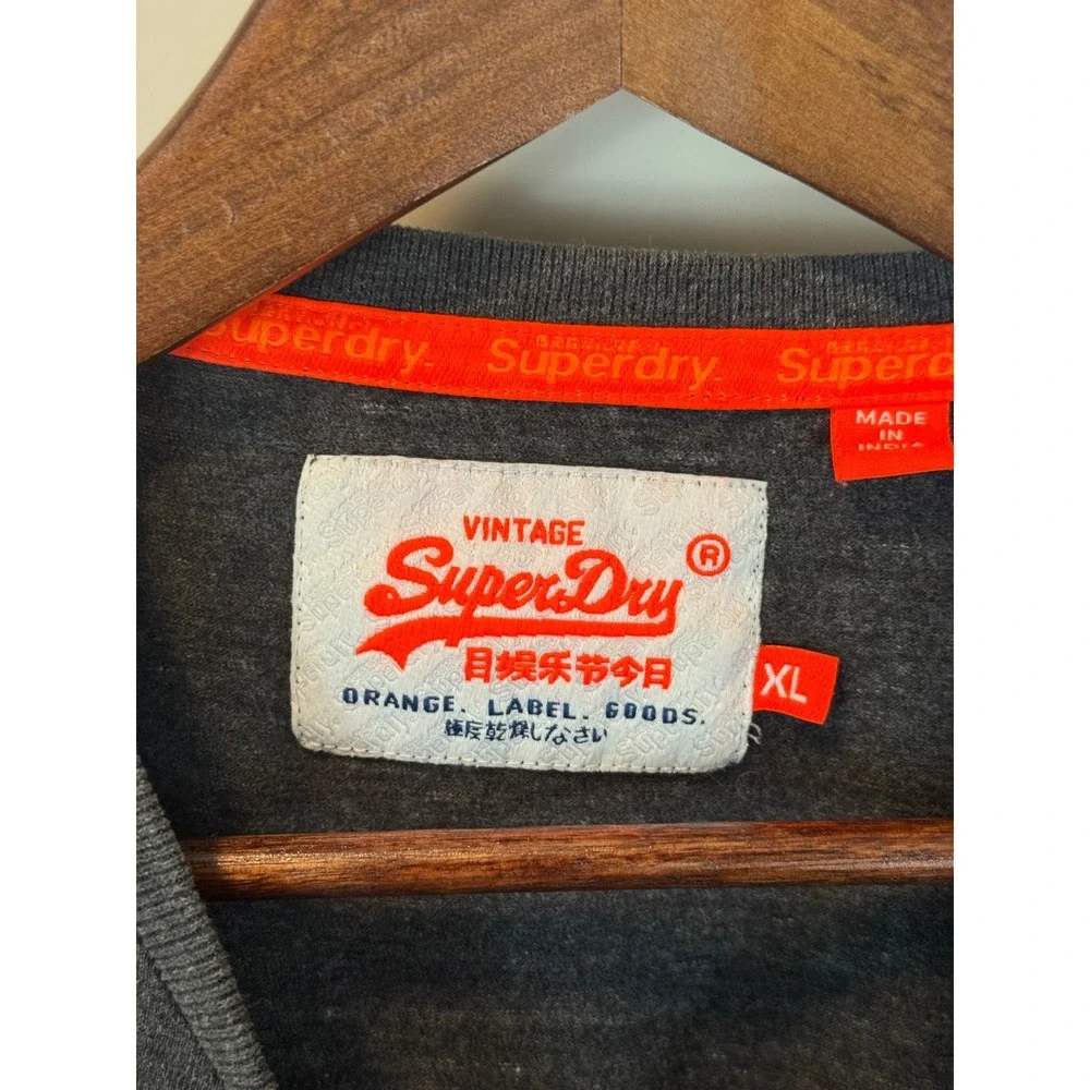 Superdry gray orange